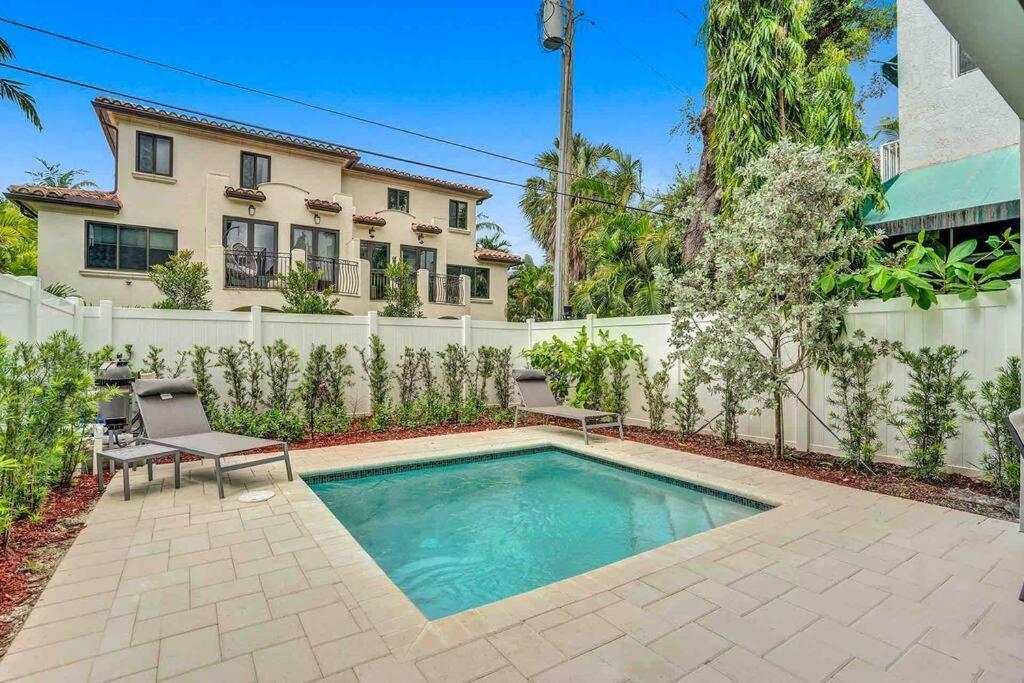 Luxury Paradise Walk To Las Olas -5 Mins To Beach Fort Lauderdale Exterior photo